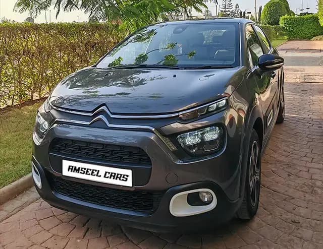 Citroën C3 2024 · vue avant · Louer à Agadir | AmseelCars · citadine Citroën C3 2024 (citadine), vue avant, location voiture · Agadir, Maroc